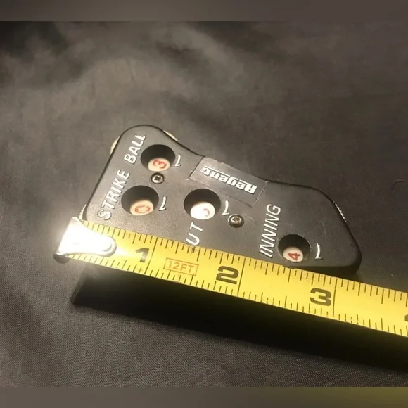 BASEBALL-SOFTBALL"3BALL-2STRIKE-2OUT"9INNING FOUR FUNCTION INDICATOR Regent - Picture 4 of 6